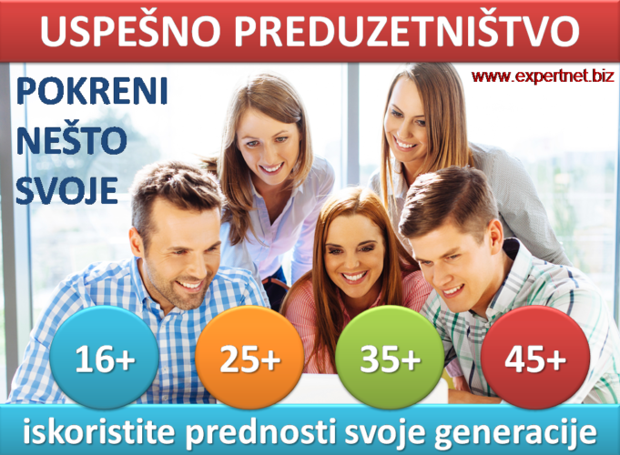 ISKORISTITE PREDNOSTI SVOJE GENERACIJE